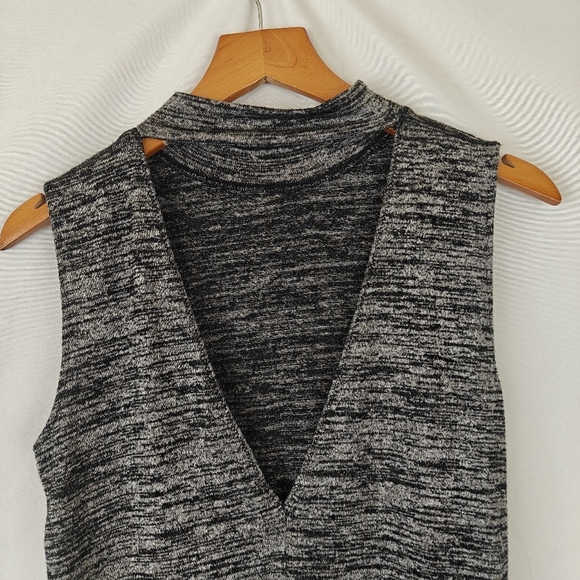 $115 Rag & Bone Jean Charley Space-dyed Cutout Tank Sz XS/TP - Picture 6 of 8